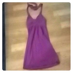 Pink built in bra Victoria secret sundress